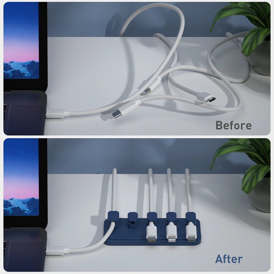 Magnetic Cable Management Clips