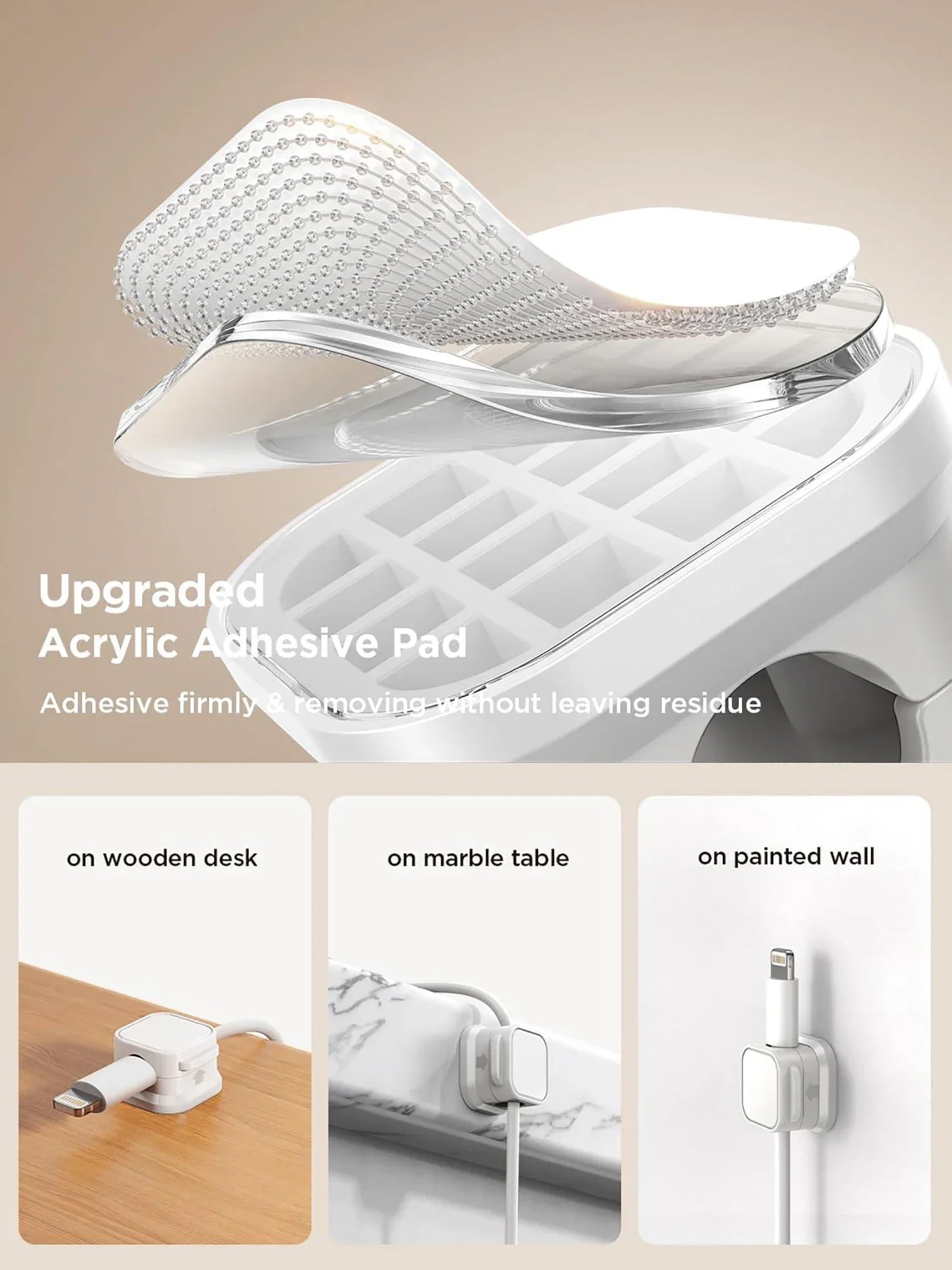 Cable Clips Adjustable Cord Holder